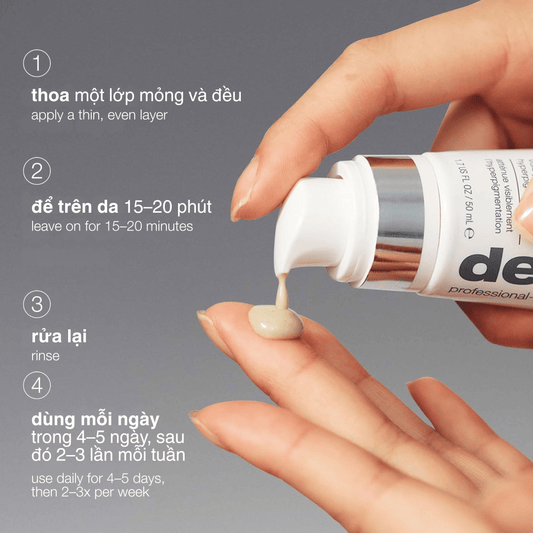 TARGETED TREATMENTS TARGETED TREATMENTS peel da giảm thâm nám powerbright dark spot peel