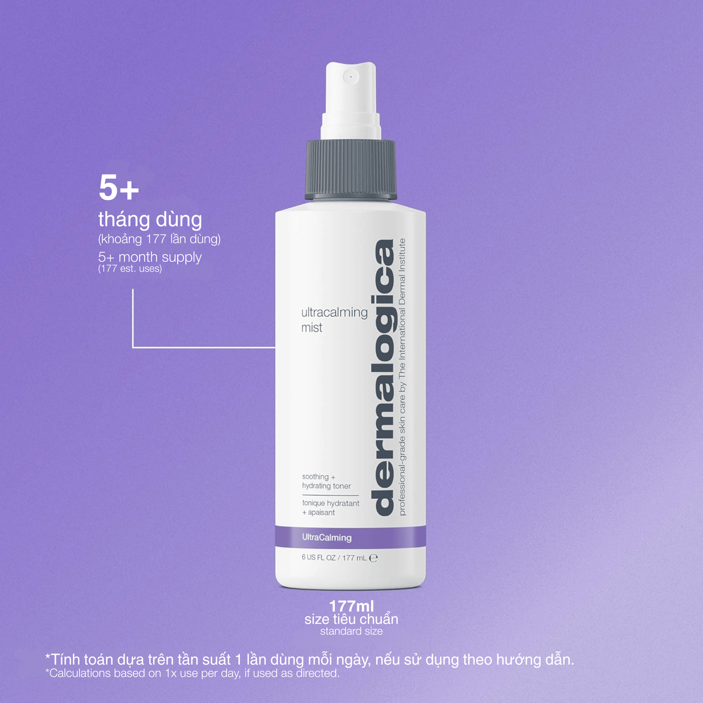 TONERS TONERS 177ml xịt khoáng da nhạy cảm ultracalming mist