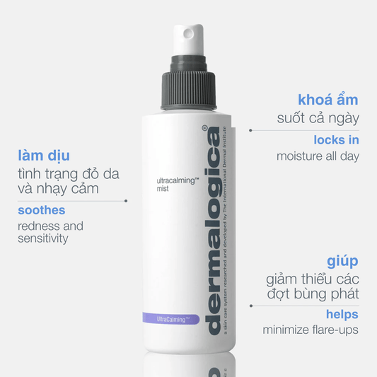 TONERS TONERS 177ml xịt khoáng da nhạy cảm ultracalming mist