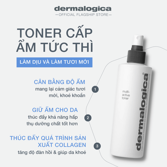 TONERS TONERS Multi-Active Toner  - Xịt khoáng cấp ẩm tức thì