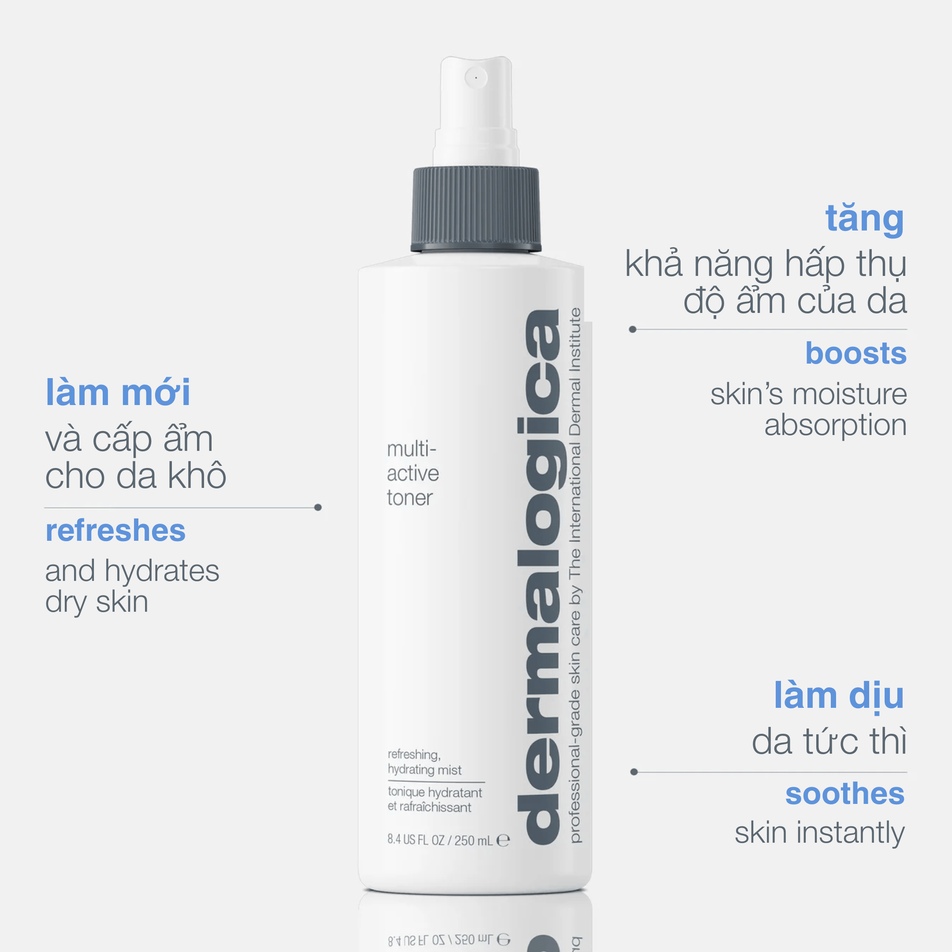 TONERS TONERS xịt khoáng cân bằng multi-active toner