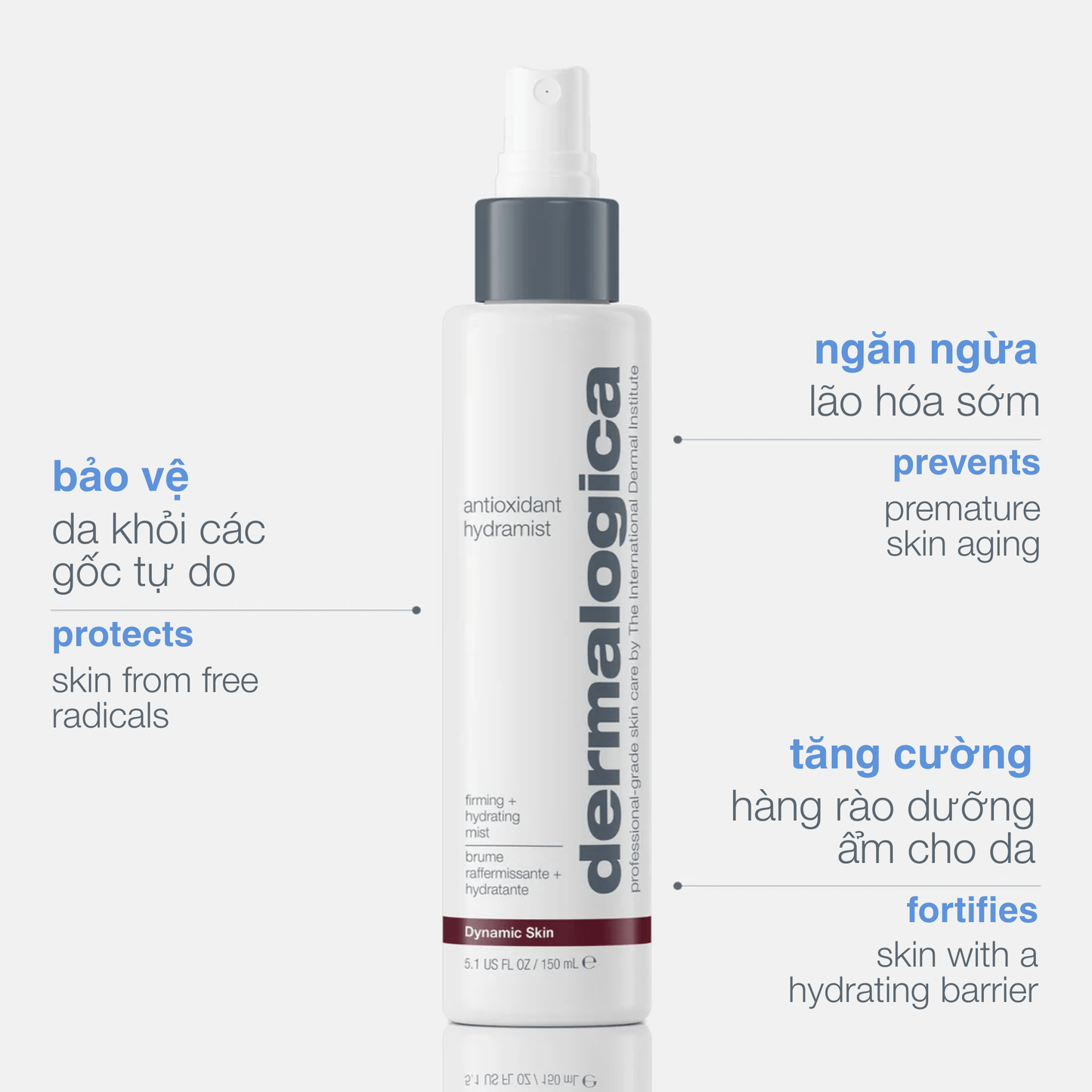 TONERS TONERS xịt khoáng chống lão hoá antioxidant hydramist