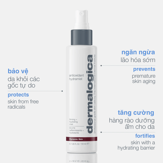 TONERS TONERS xịt khoáng chống lão hoá antioxidant hydramist