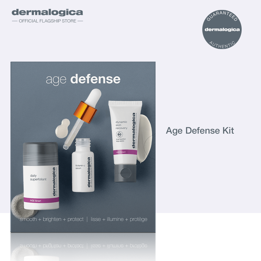 Dermalogica VN SKIN KITS Bộ kit giúp thanh lọc, da săn chắc chống lão hóa Dermalogica Age Defense Kit